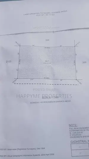 Just Out! Prime Residential Land for Sale in Katampe Main, Abuja