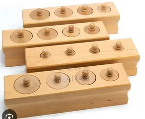 Montessori Knobbed Cylinders