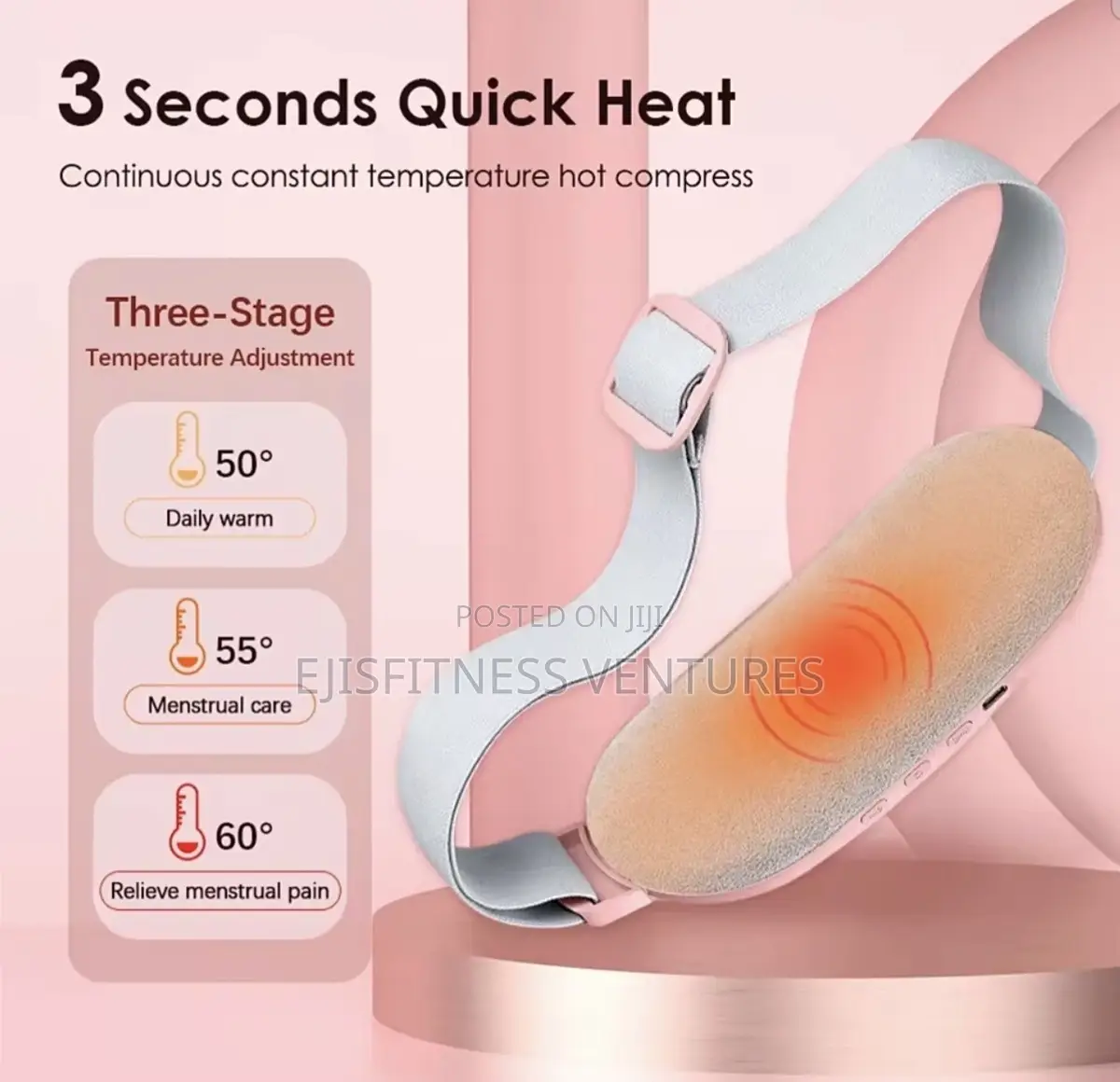 Abdominal Heat Massage for Ladies