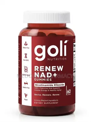 Goli Renew NAD+ Gummies 60 Count