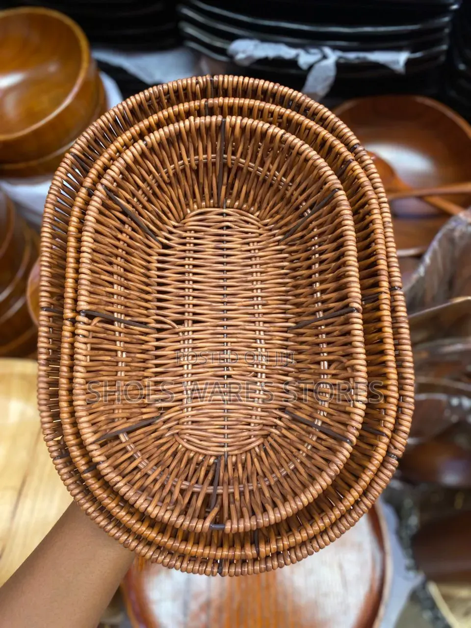 Rattan Woven Multipurpose Storage Baskets E.G Bread