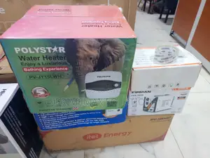 Polystar 15L Vertical Electric Water Heater for Bathroom & Kitchen