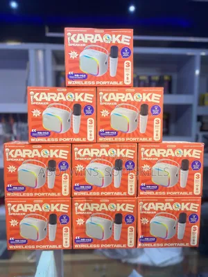 KARAOKE Wireless Speaker,  Wireless Microphone 
✅RoHS