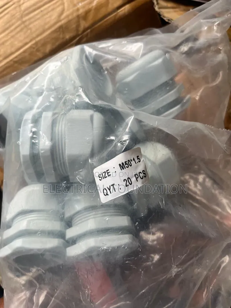 50mm*1.mm Cable Gland White