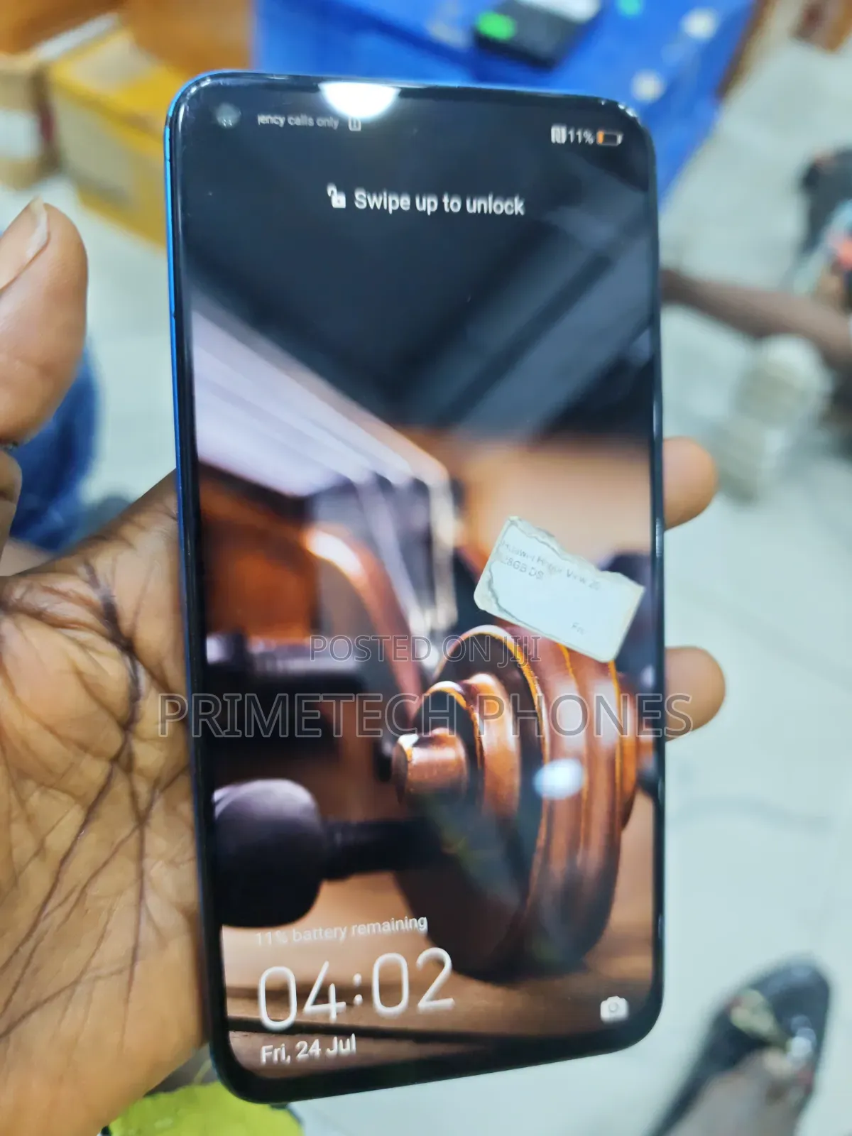 Honor View 20 128 GB Blue