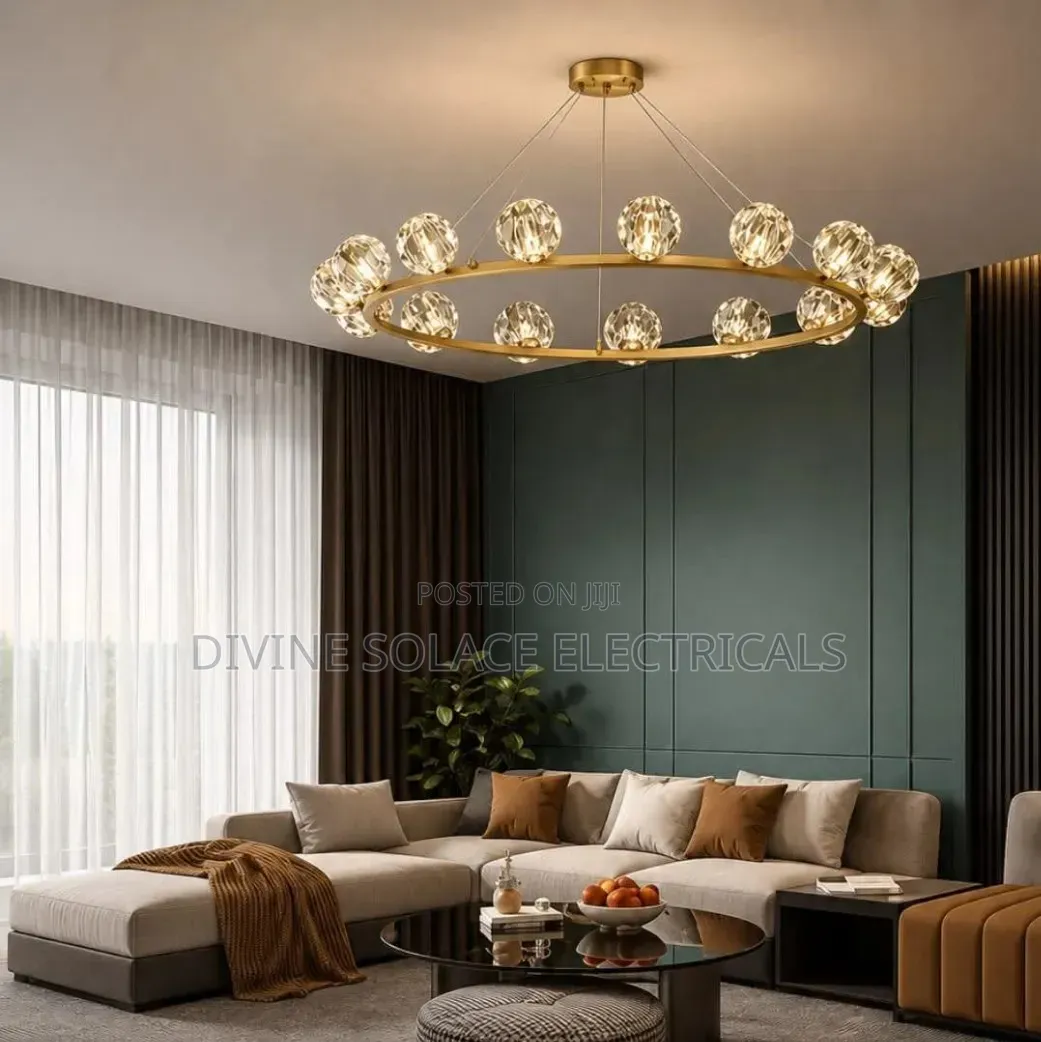 1000mm Round Chandelier Light