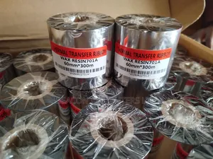 Thermal Transfer Ribbon Wax Resin 60*300
