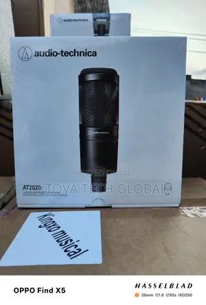 Audio-Technica AT2020 Cardioid Condenser Microphone
