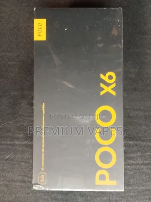 New Xiaomi Poco X6 256 GB Black