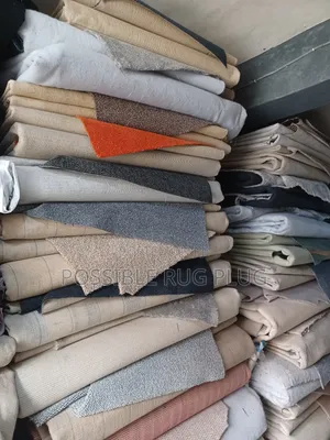 Beige Wall to Wall Rug