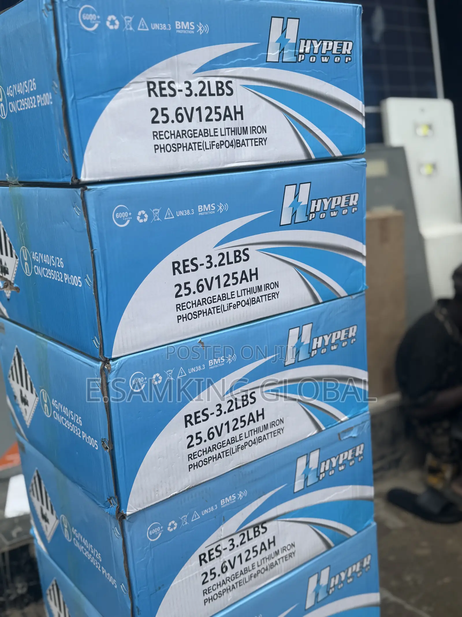 3.2kwh Hyper Power Lithium Ion Batteries
