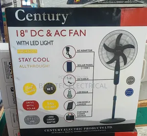 18" Century Solar Fan
