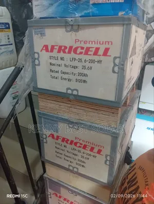 5kwh 4volts Lithium Battery Africell