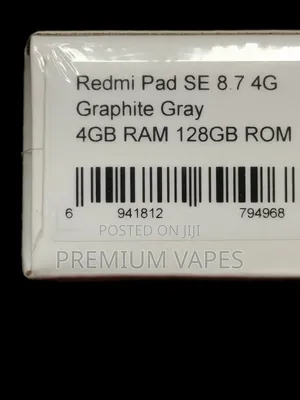 New Xiaomi Redmi Pad SE 8.7 128 GB Gray