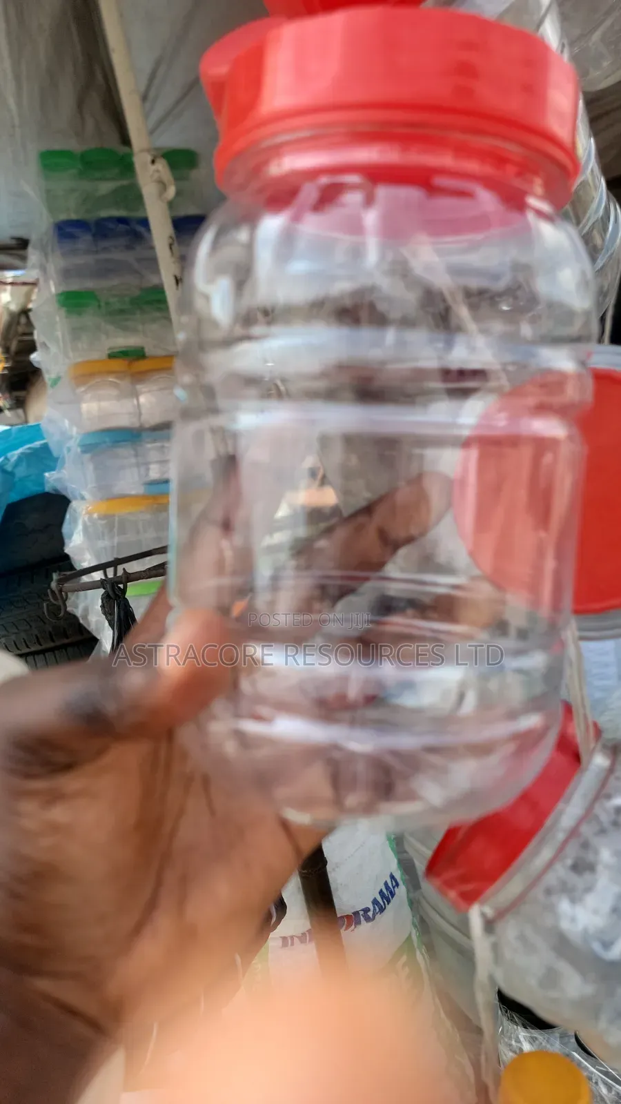 Plastic Containers – Local & Foreign (All Sizes Available)