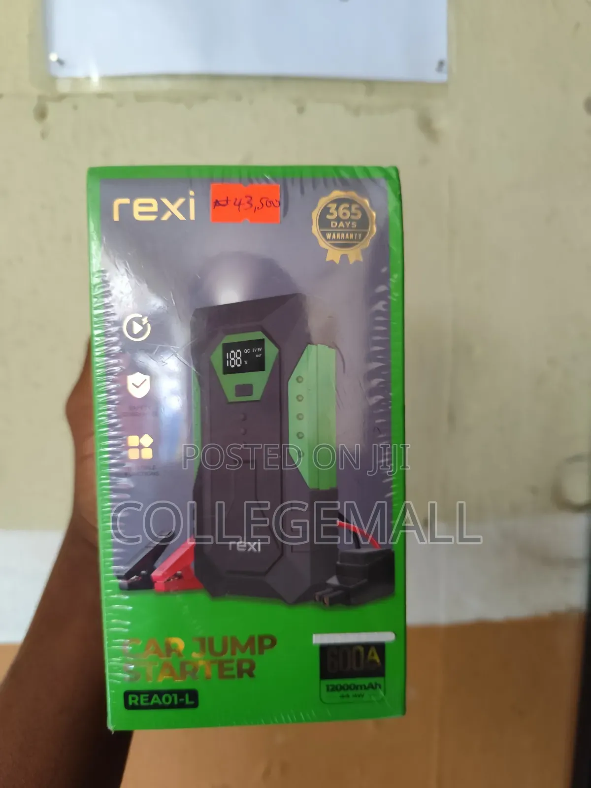 Rexi Car Jump Starter