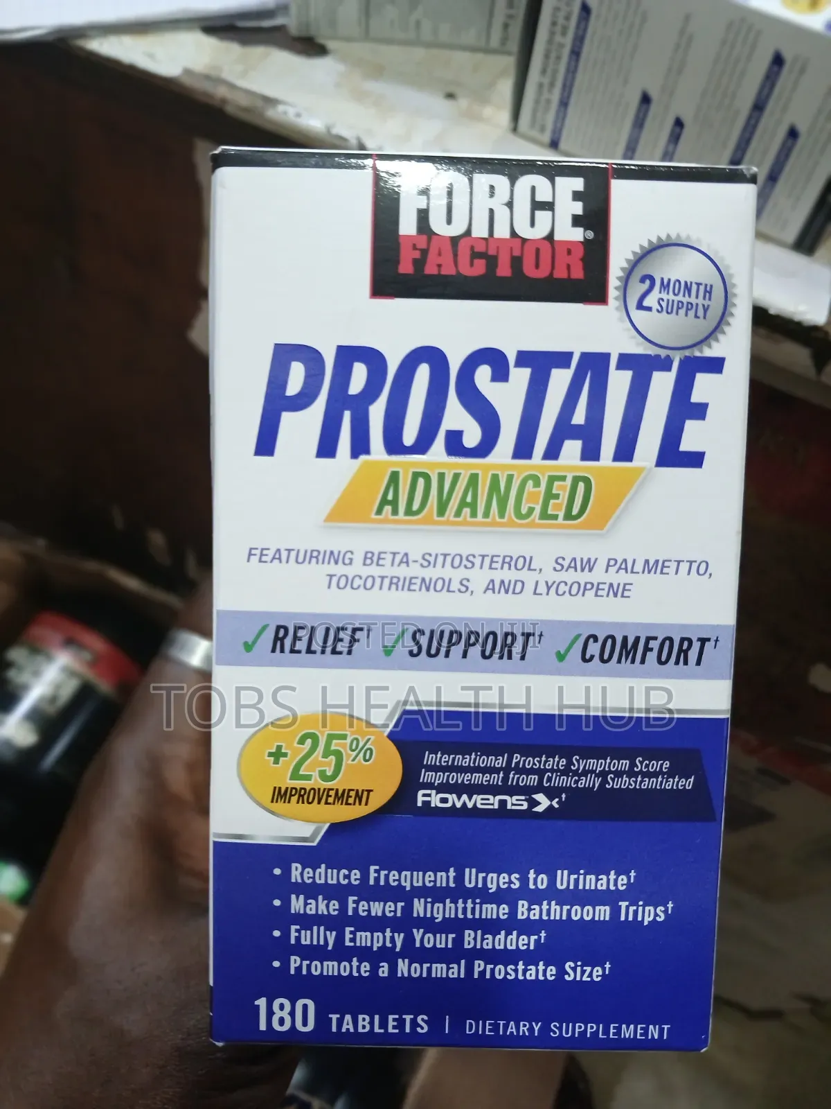 Force Factor Prostrate Advanced X 180 Tablet