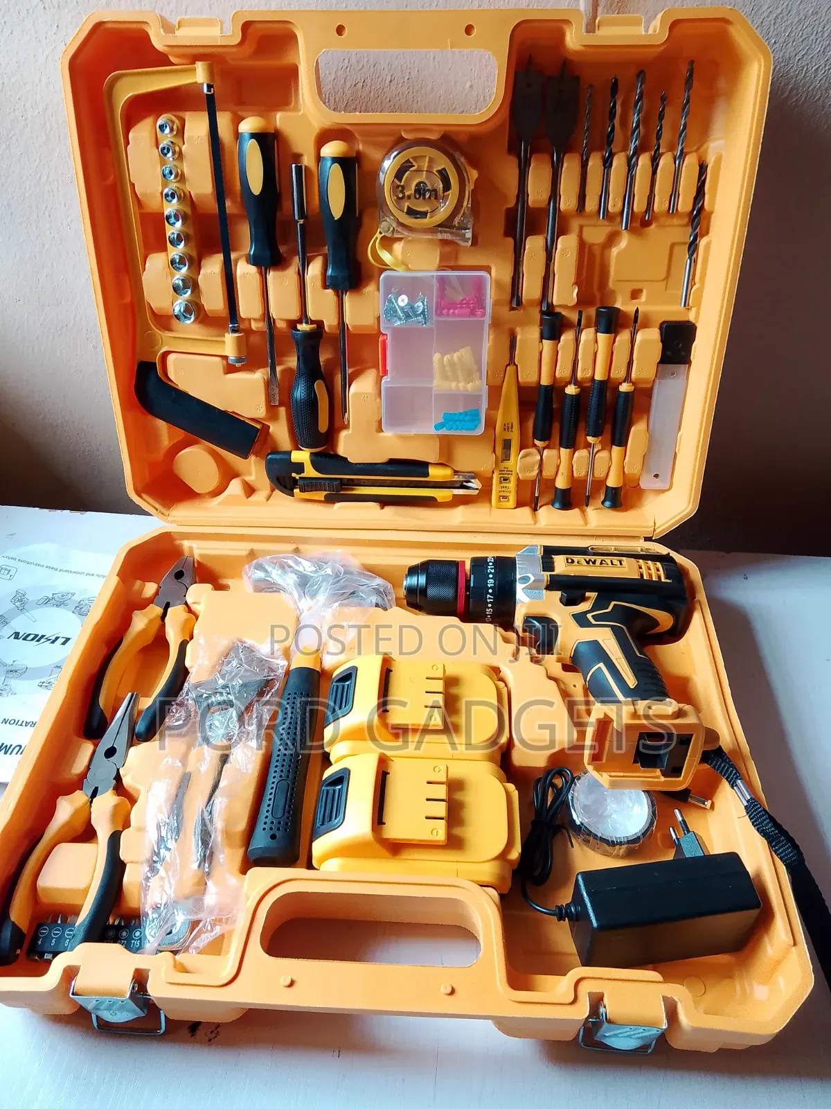 DeWalt Cordless Drill Tool Box