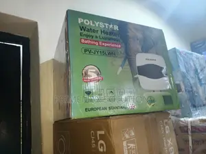 Premium Polystar PV-JY15LWH 15L Vertical Electric Water Heater