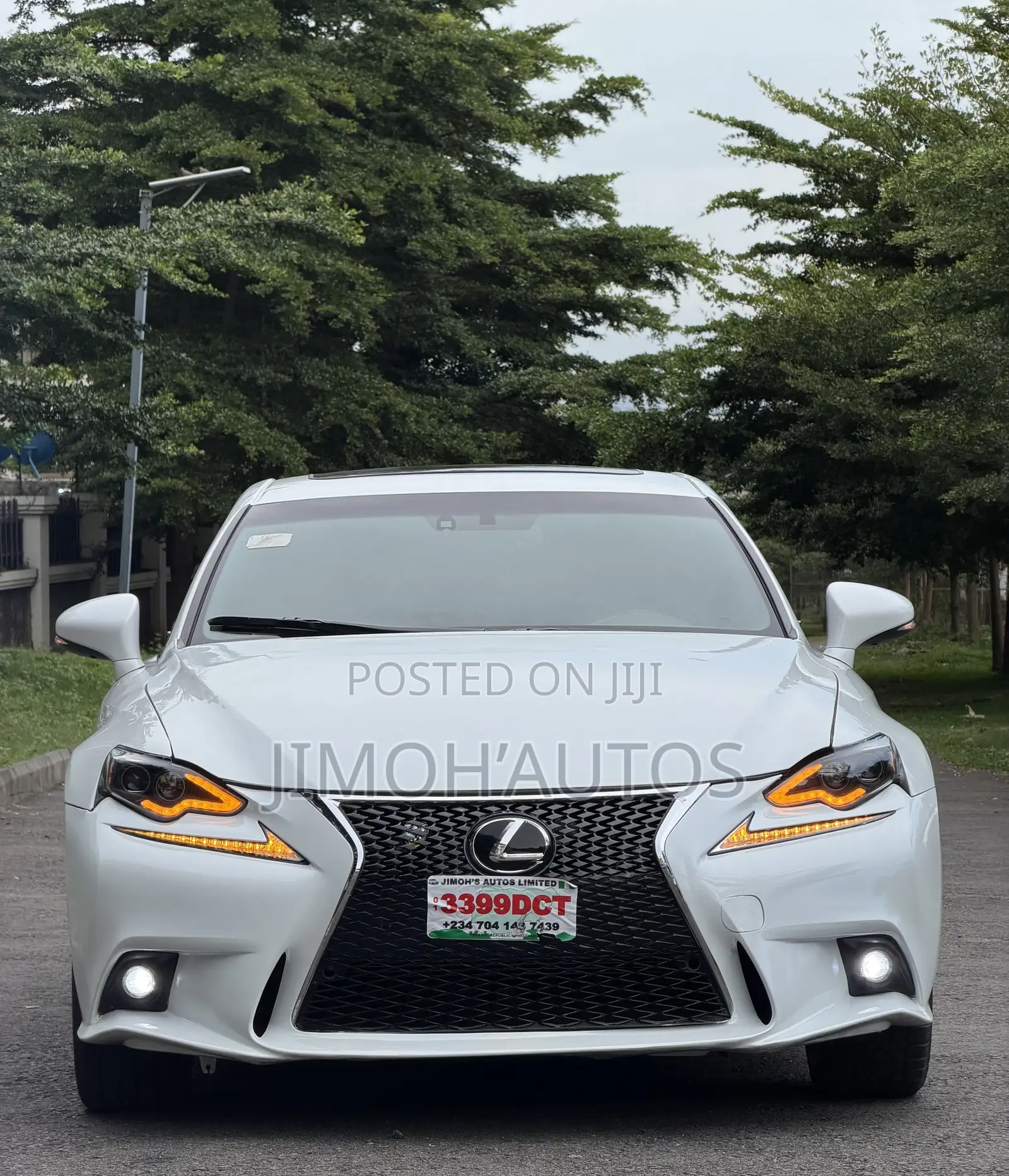 Lexus IS 2015 White