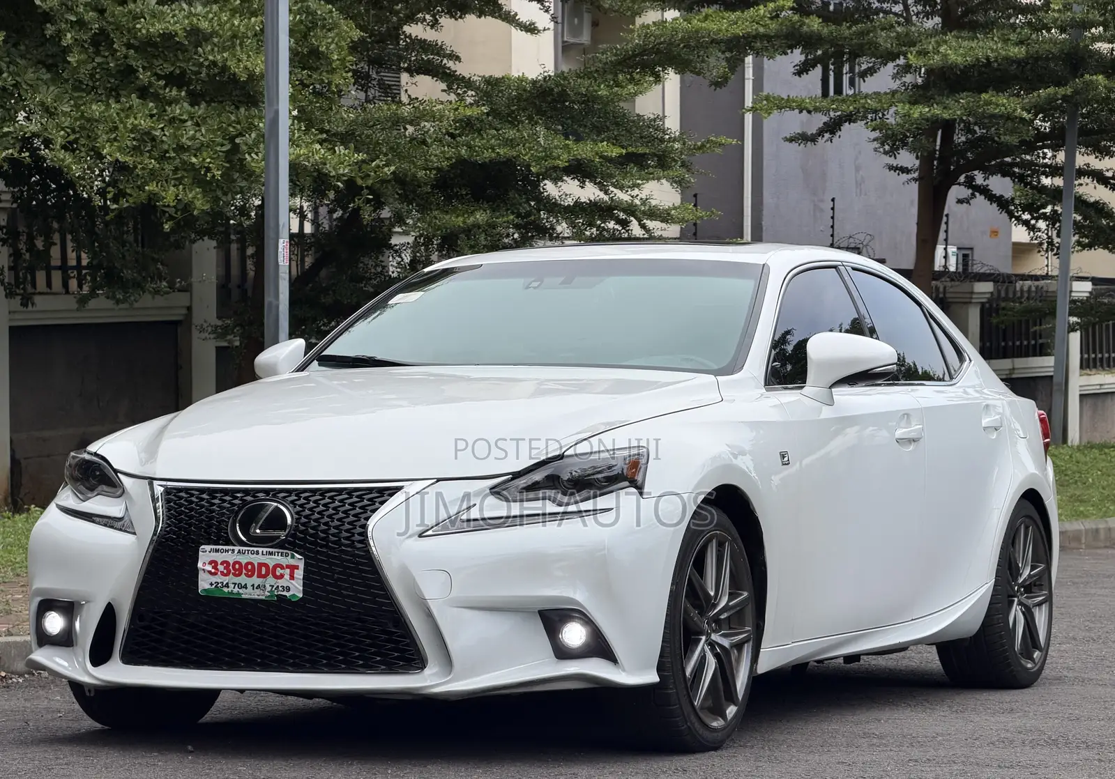 Lexus IS 2015 White
