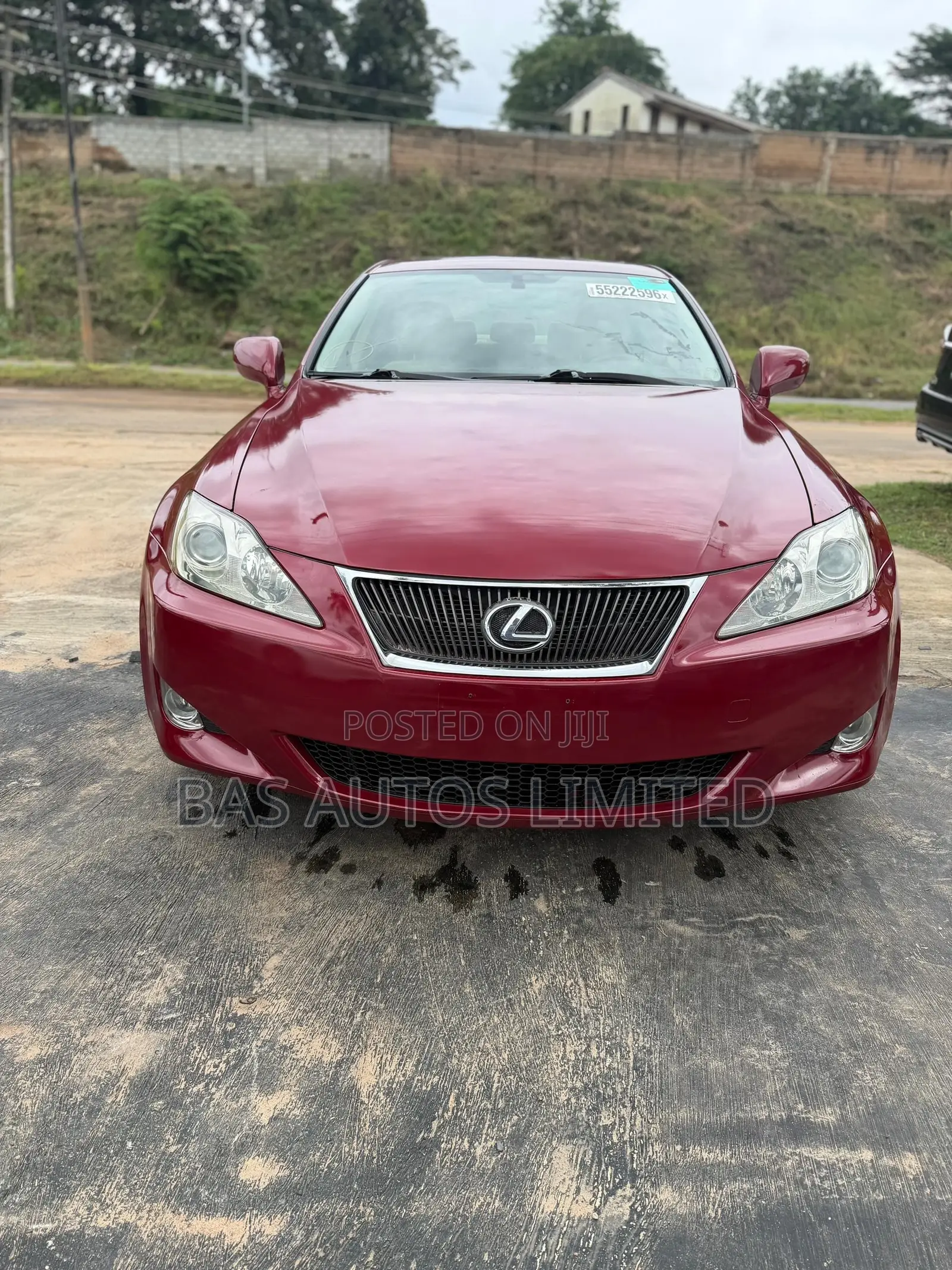 Lexus IS 250 2008 Red