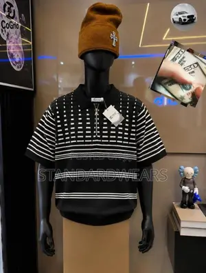 Men’s Short Sleeve Knitted Polo Shirt – Different Colours