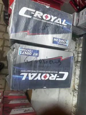75Ah C Royal Battery Made Malaysia