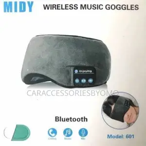 Wireless Music Googles Bluetooth Sleeping Eye Mask Cover -