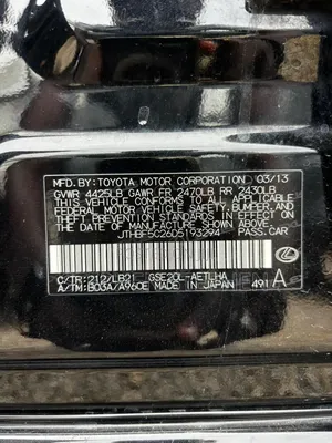 Lexus IS 2013 Black