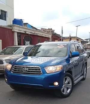 Toyota Highlander Limited 2008 Blue