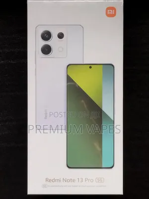 New Xiaomi Redmi Note 13 Pro 5G 256 GB Black