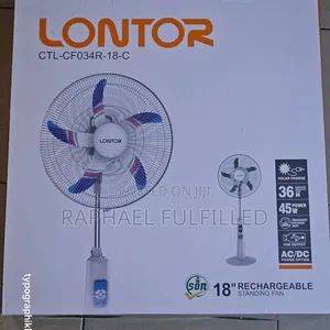 Lontor Rechargeable Standing Fan (CTL-CFO34R-18-C)