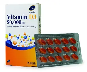 NHP Generics Vitamin D3 High-Strength Loading Dose - 15 Tablets