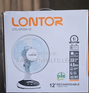 Lontor CTL-CF025-12 Table Fan
