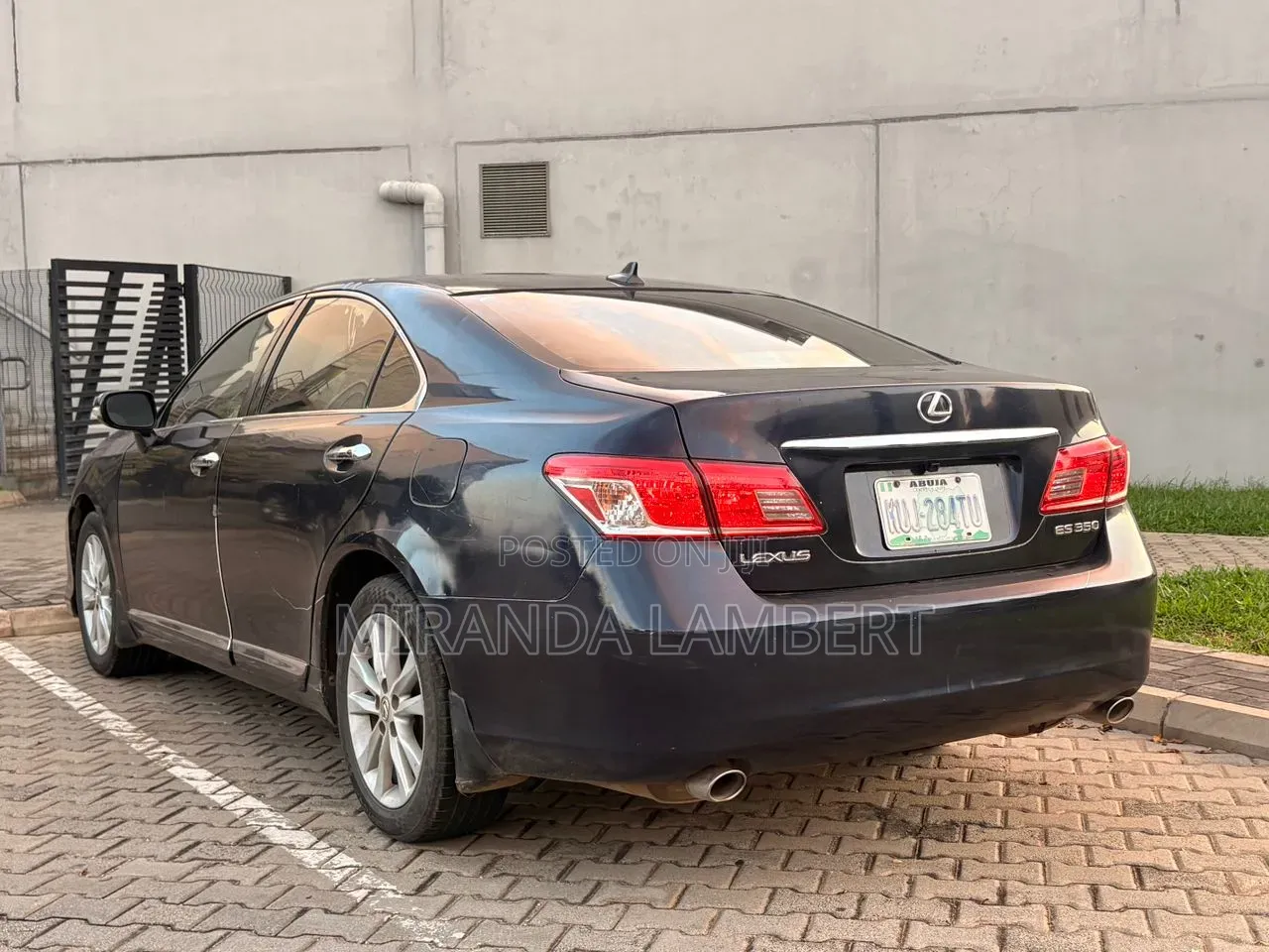 Lexus ES 350 2010 Blue