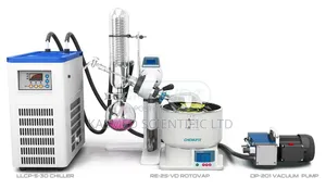 Rotary Evaporator With Chiller