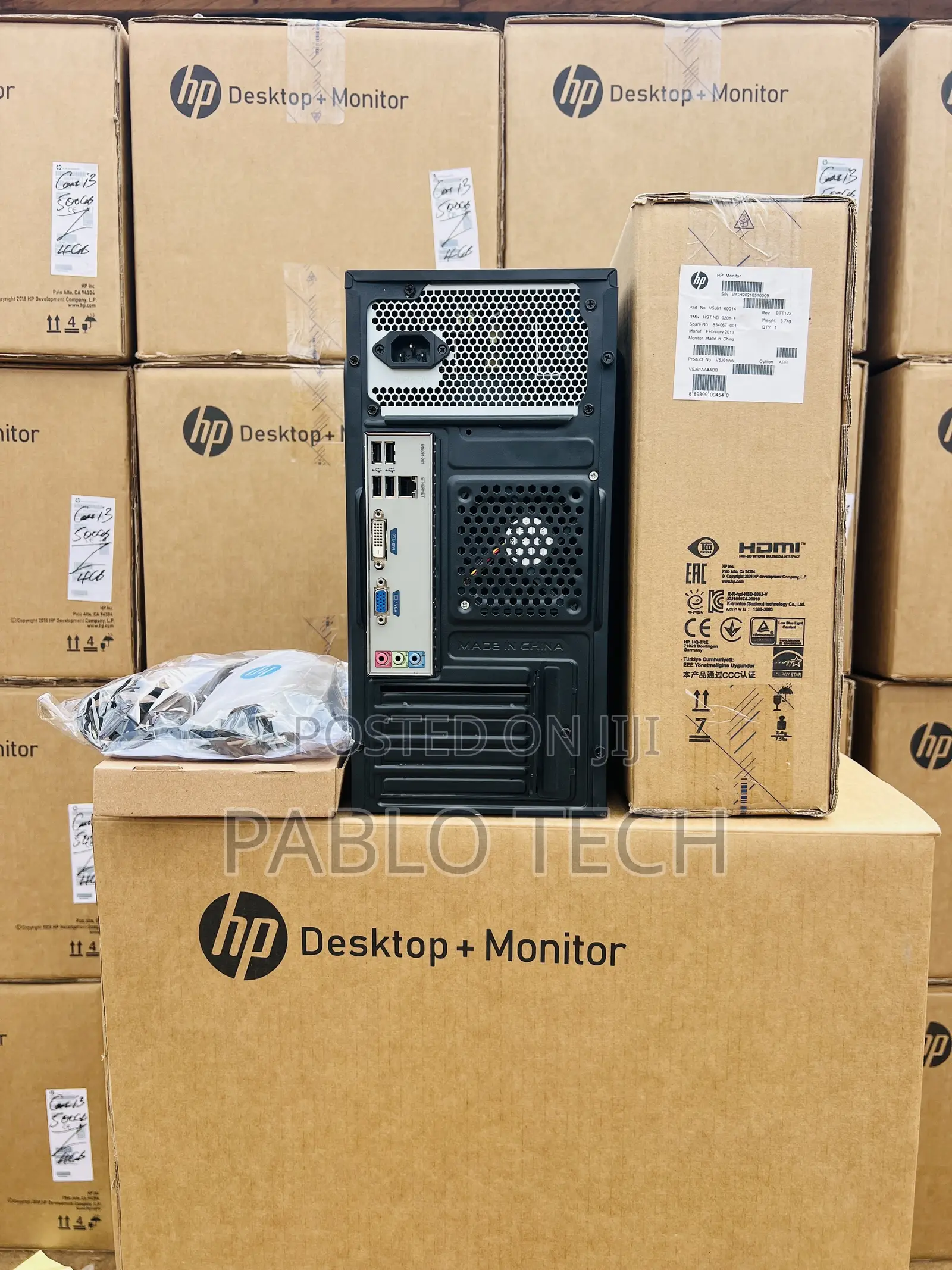 New Desktop Computer HP 8GB Intel Core i3 SSD 256GB