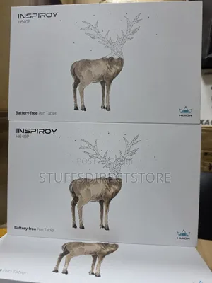 Huion Inspiroy H640P 6x4 Inch Drawing Tablet With Battery-Free Pen