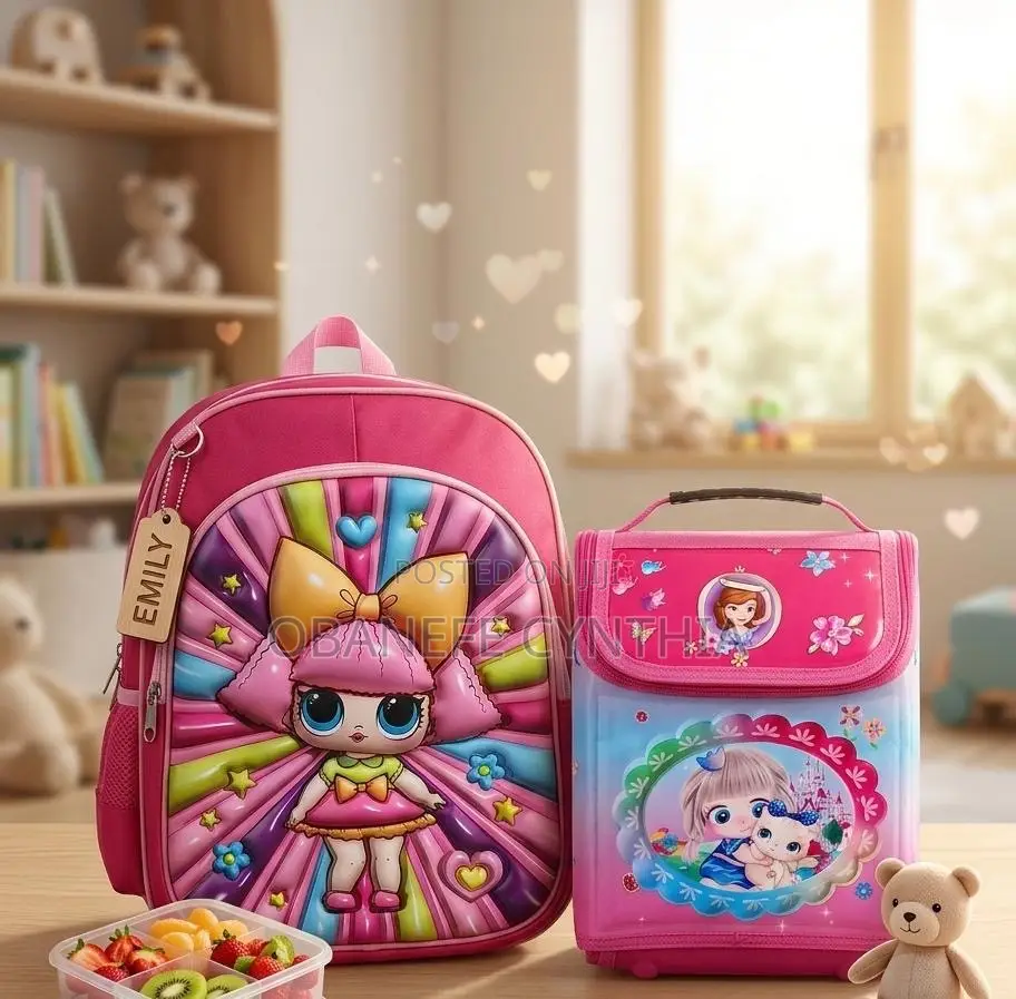 Character School Bag/Lunch Box