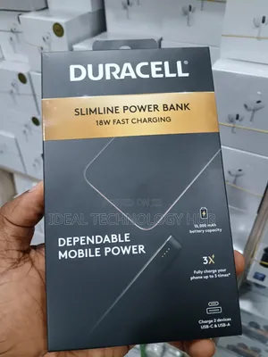 Duracell Slimline Power Bank 10000mah