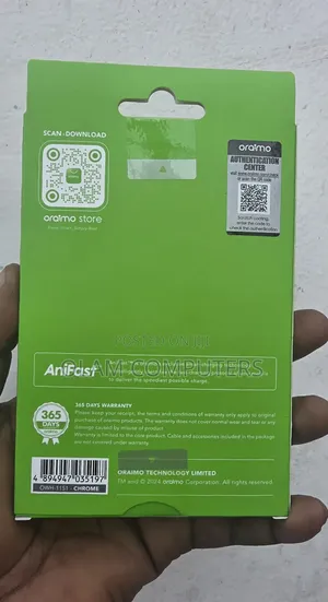 Oraimo 15w Safe and Fast Wireless Charging