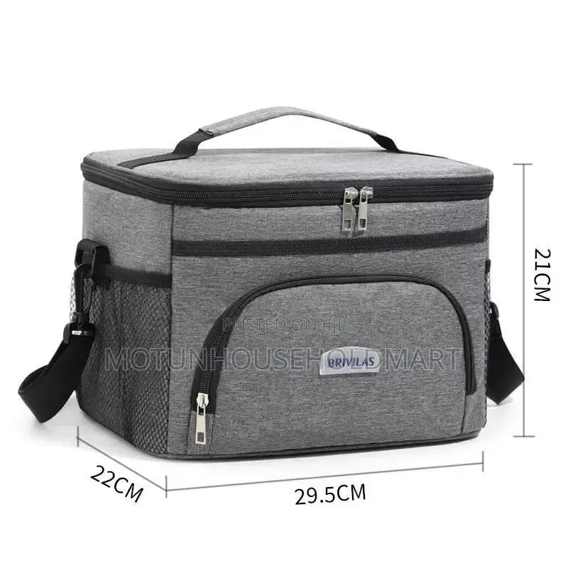 Front Zip Massive Lunch Bag
