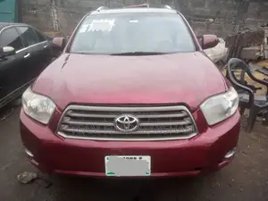 Toyota Highlander Limited 2010 Red