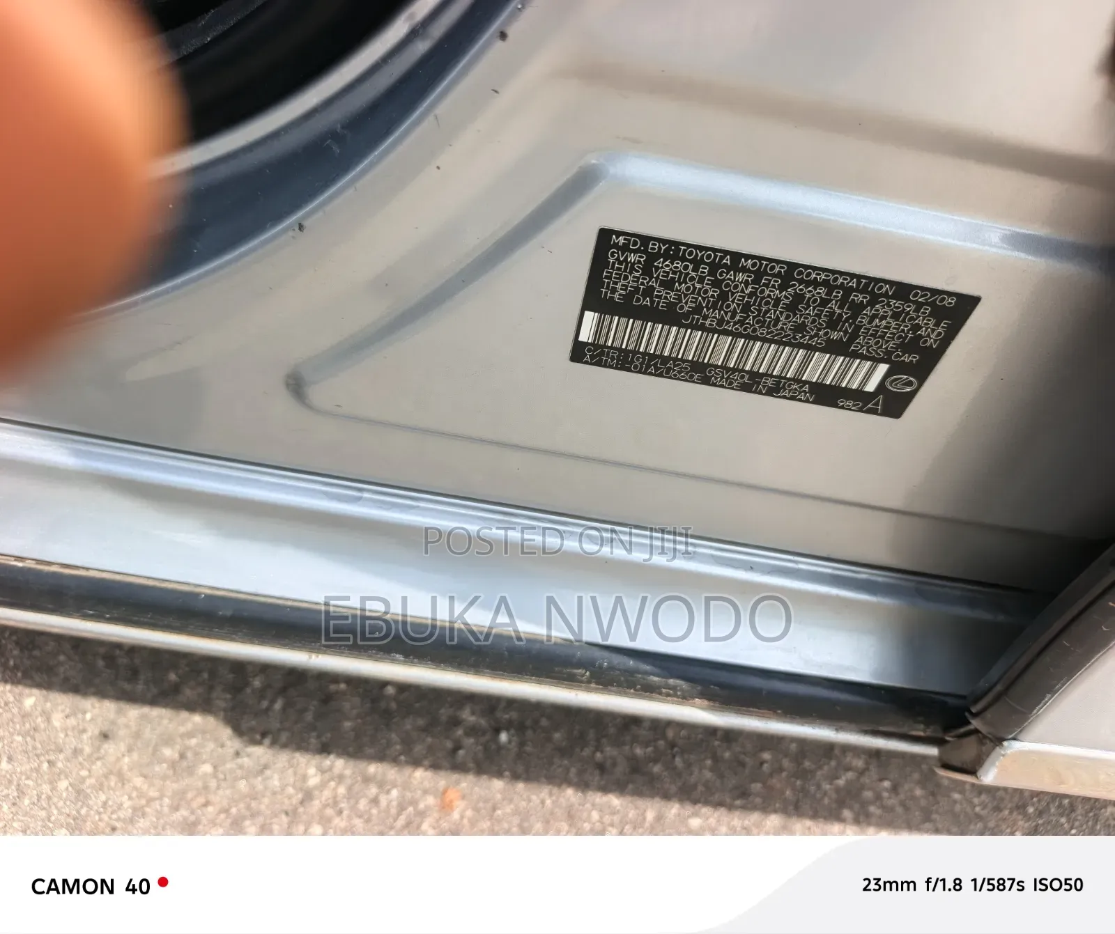Lexus ES 350 2008 Silver