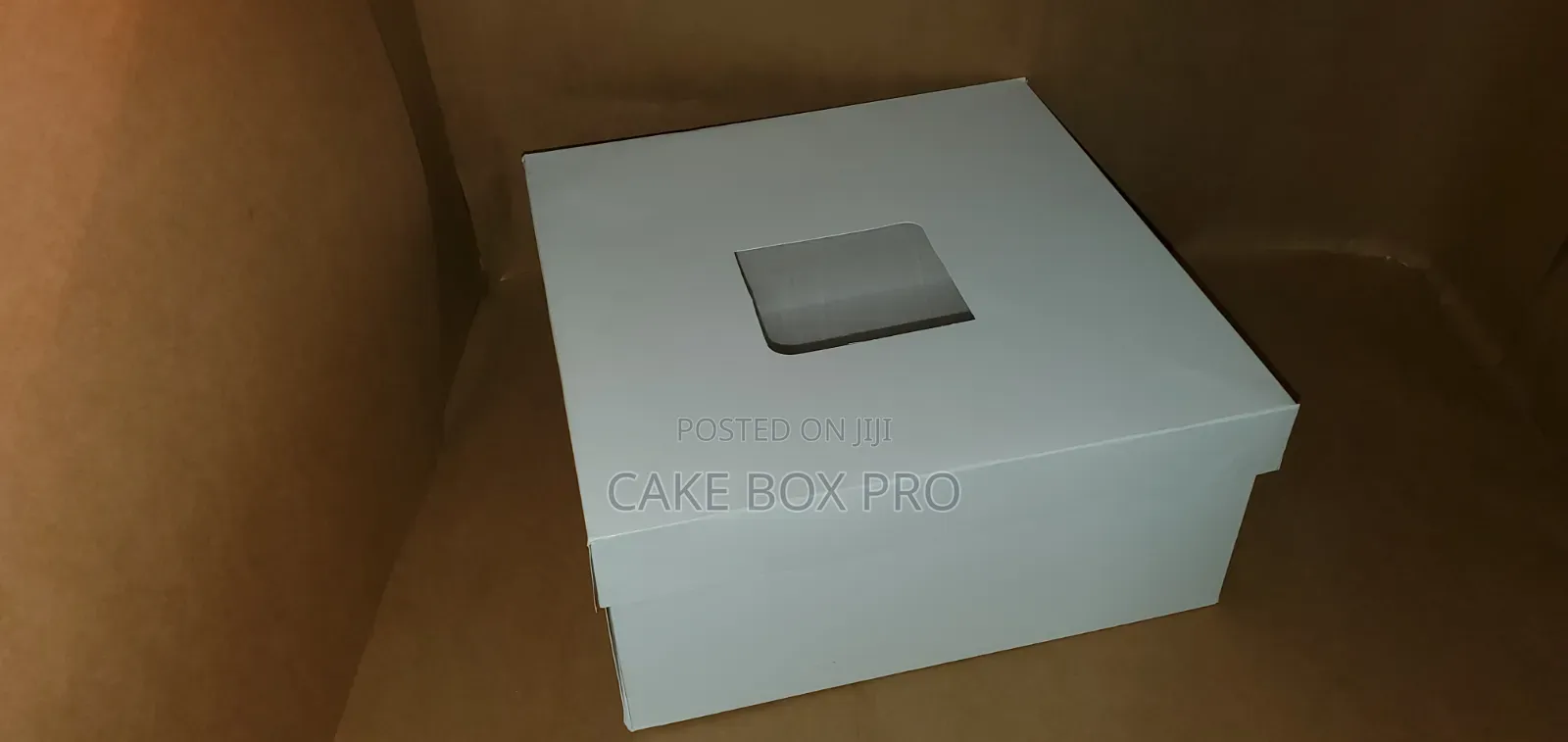 Plain Cake Box