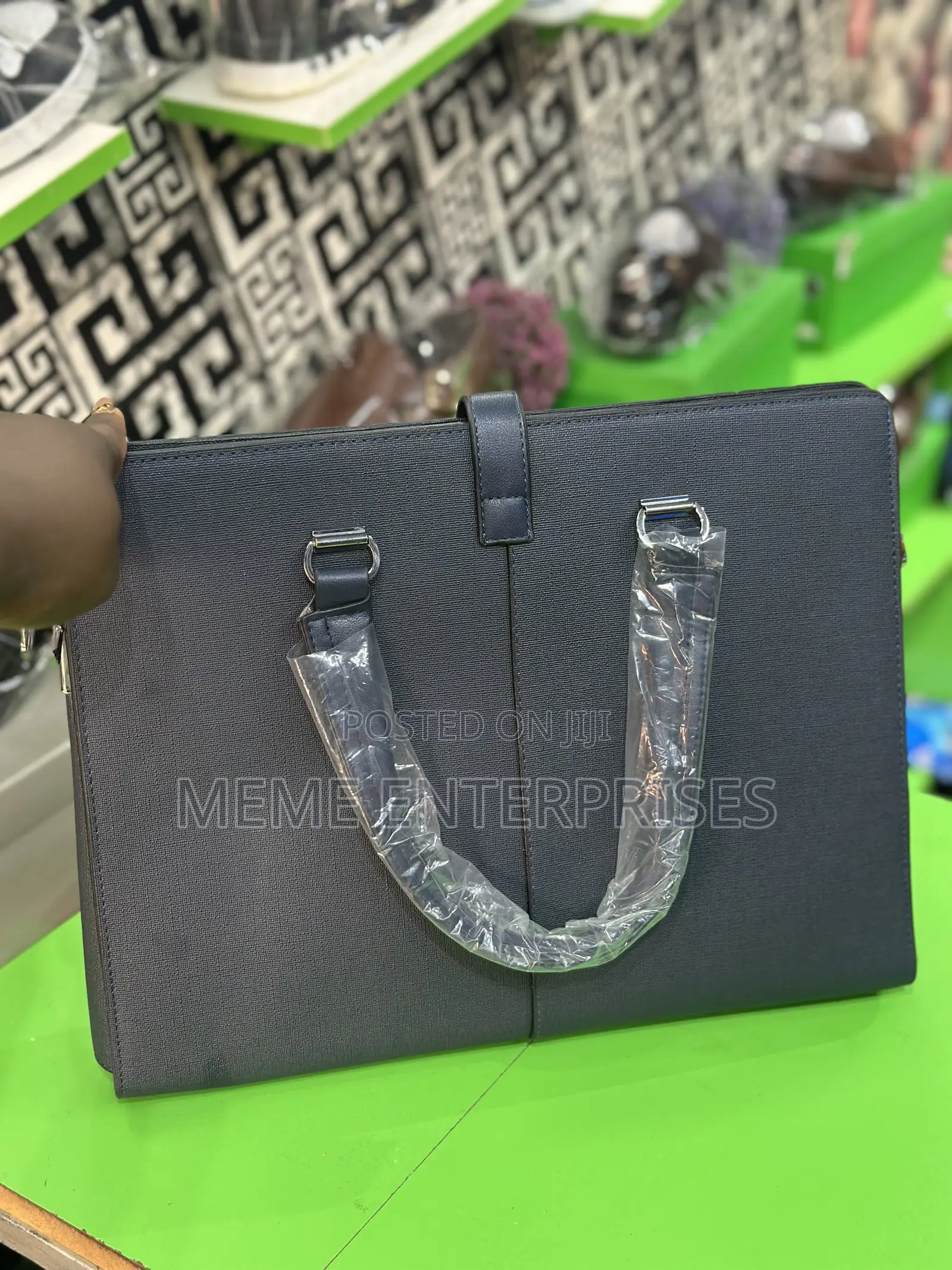 Navy Blue Officebag