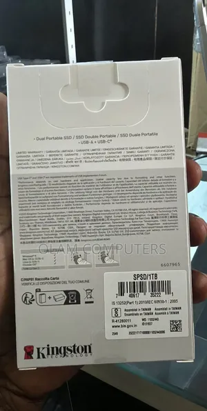 Kingston 1tb Dual Portable SSD