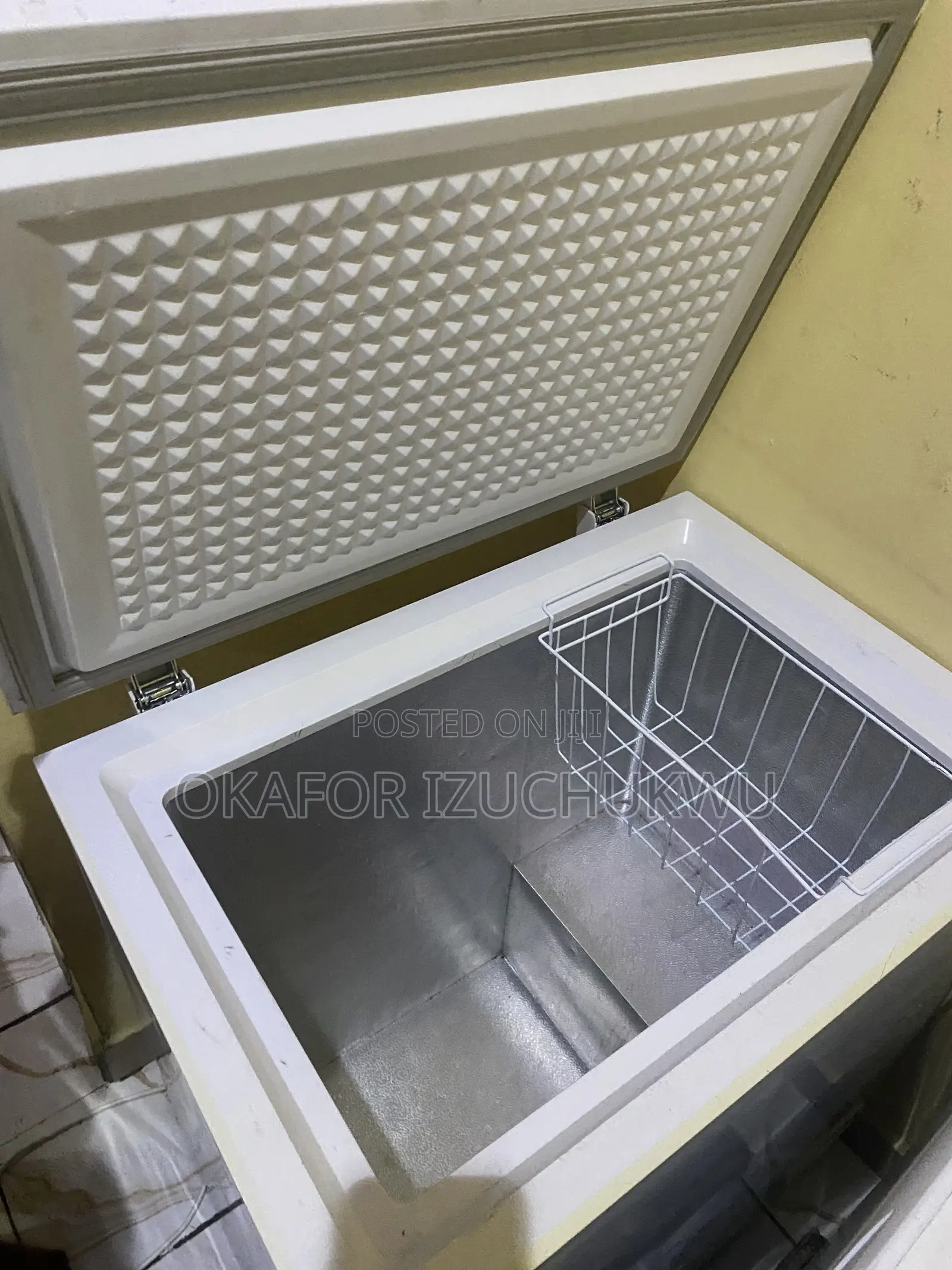 White Chest Freezer