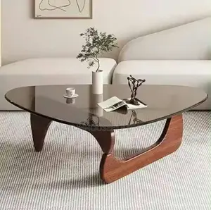Coffee Tables for Living Room - Triangle Glass